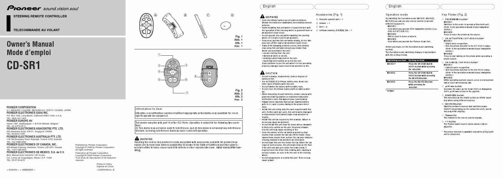 Pioneer Universal Remote CD-SR1-page_pdf